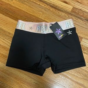 NWT Rebel Athletic spandex shorts
